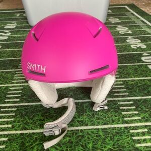 SMITH Pink Ski Helmet